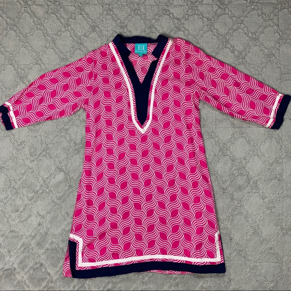 Escapada coverup tunic dress long sleeve